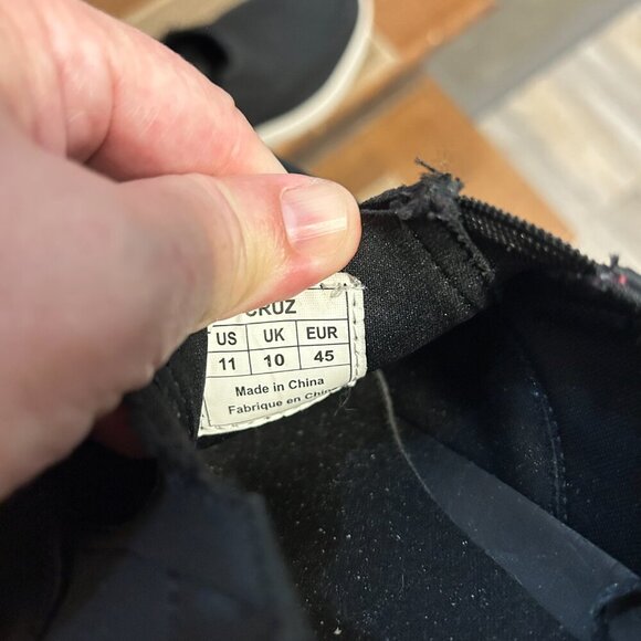 Perry Ellis Portfolio Ultra Foam Black Casual Oxford Slip-On Shoe Sz 11 Normcore - Picture 5 of 7